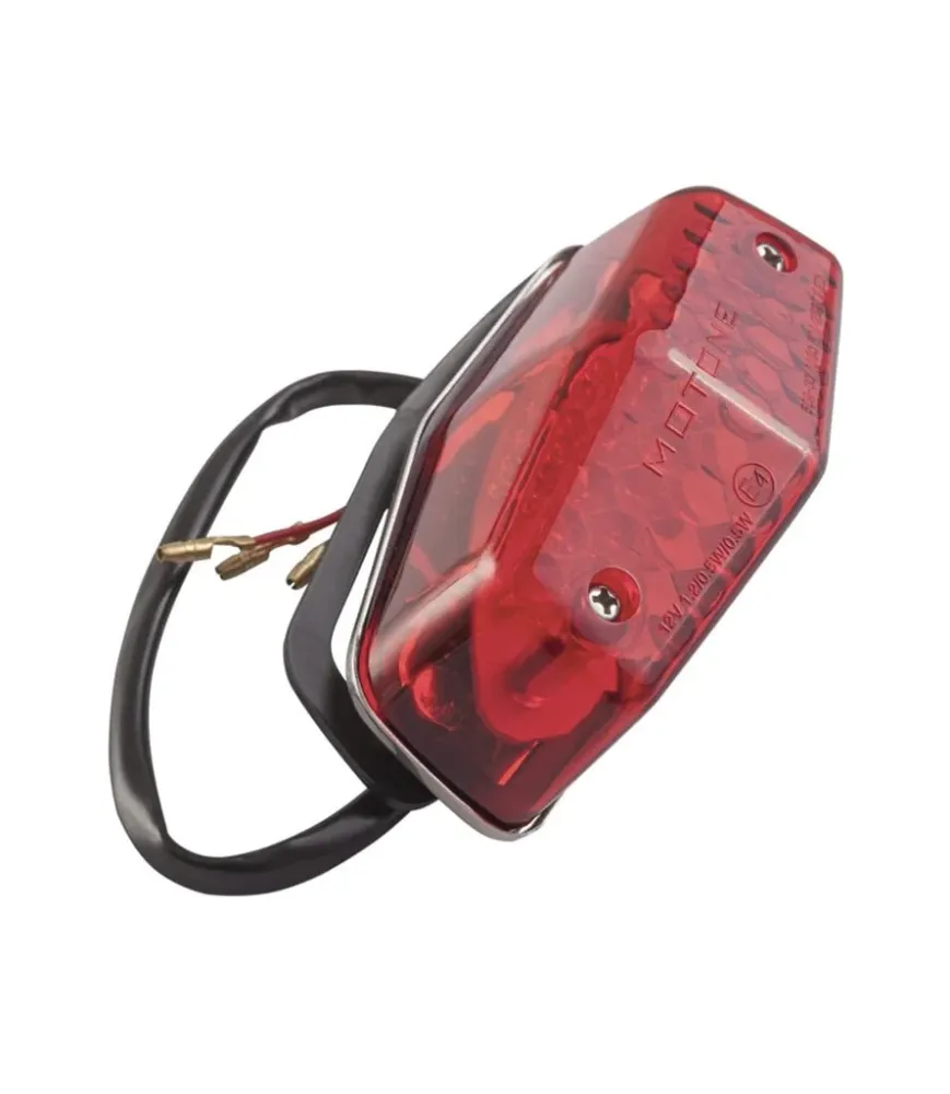 Lanterna Traseira LED Motone estilo Lucas