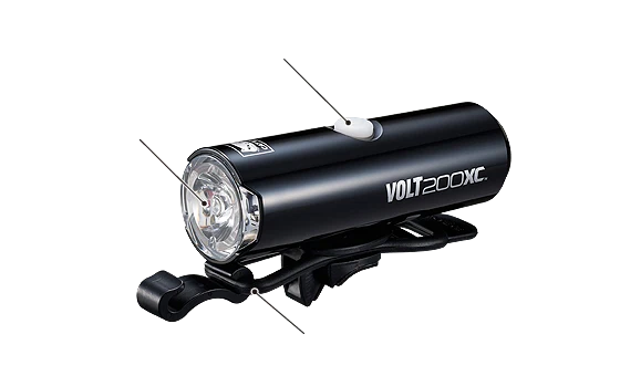Faro Cateye Volt 200 XC Recargable