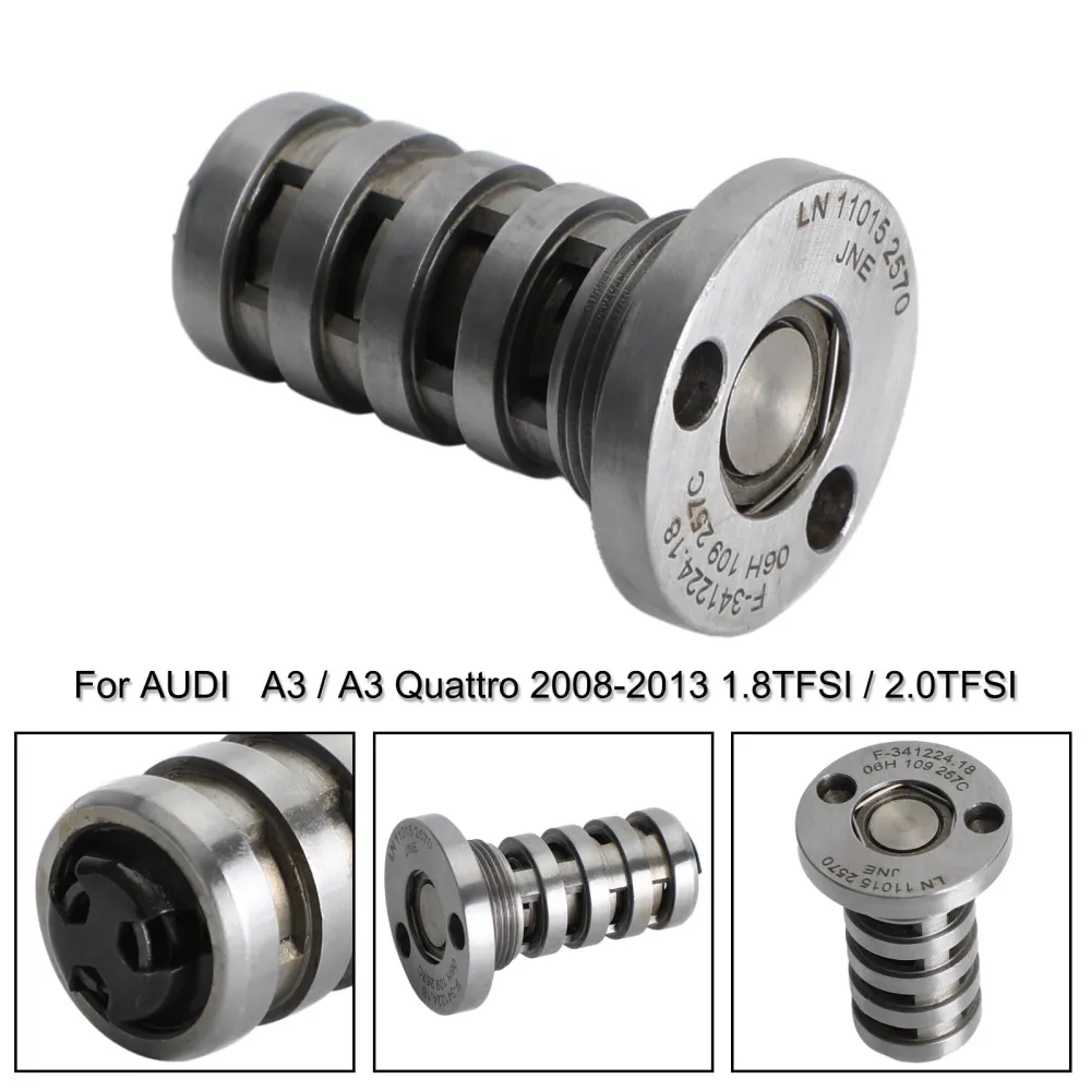 Válvula solenóide de controle da árvore de cames do motor 06H109257C para VW Audi 1.8T 2.0T genérico