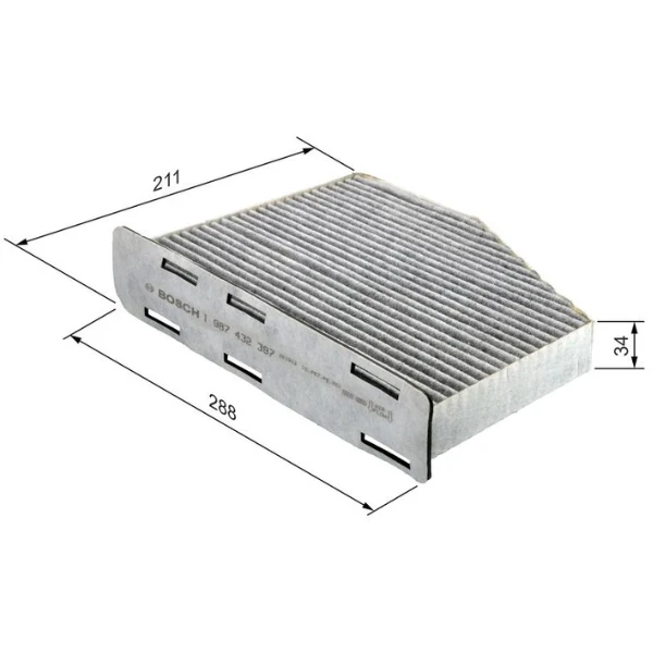 Filtro de Habitáculo - R2397