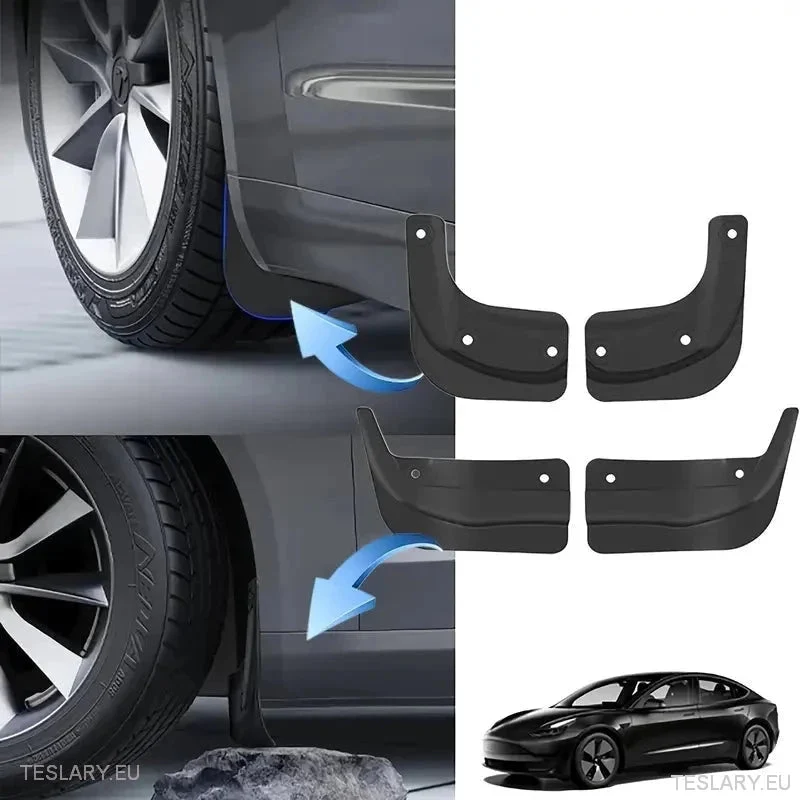 Tesla 3 Highland Anti Splash Fender Liners (retalhos de lama)