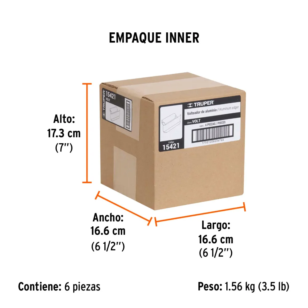 Volteador de Aluminio Truper
