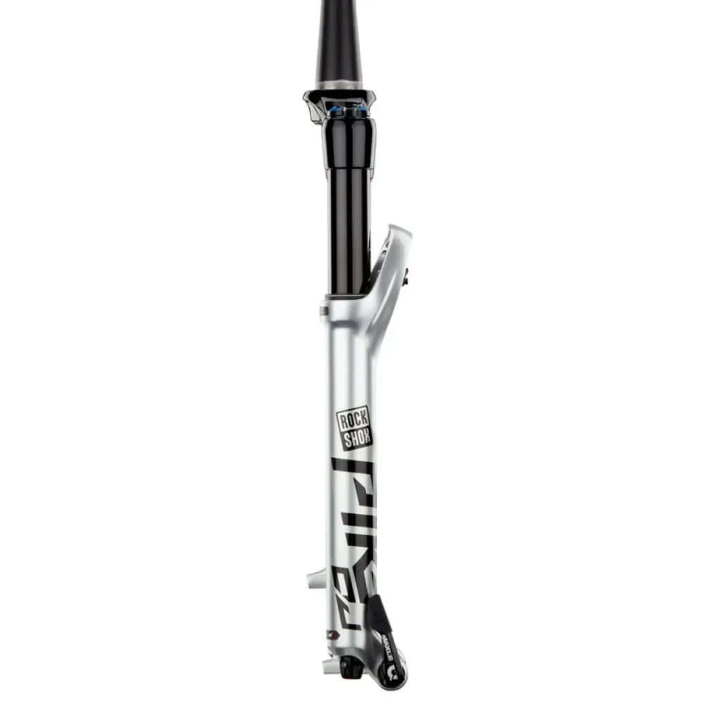 ROCKSHOX PIKE DJ 26 CHARGER SoloAir Conical Fork Axle 15x100 mm Prata