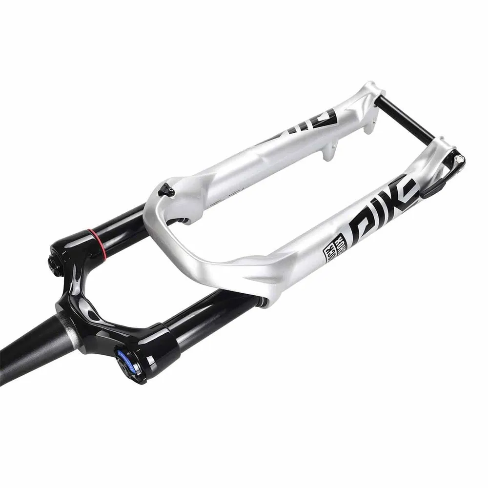 ROCKSHOX PIKE DJ 26 CHARGER SoloAir Conical Fork Axle 15x100 mm Prata
