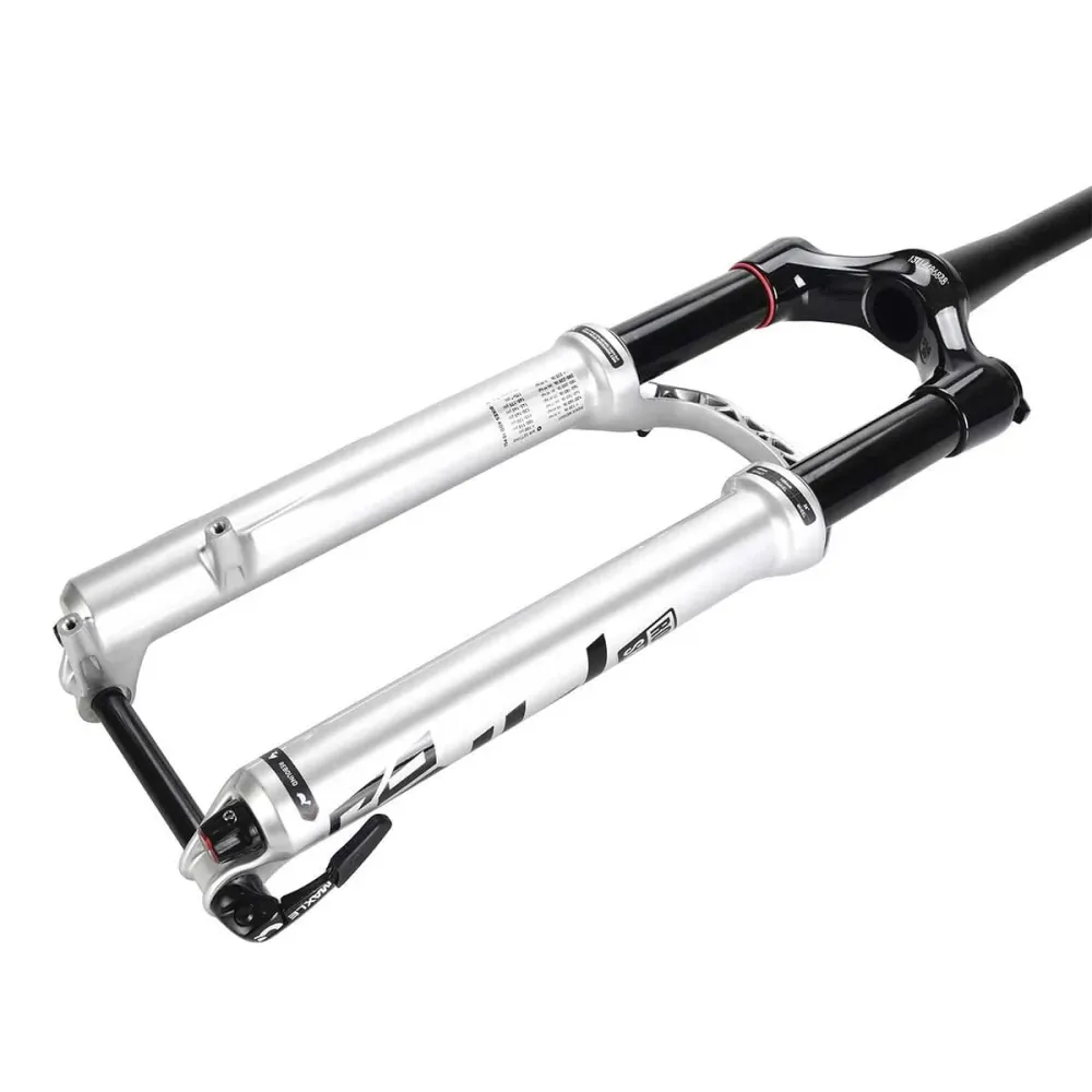 ROCKSHOX PIKE DJ 26 CHARGER SoloAir Conical Fork Axle 15x100 mm Prata