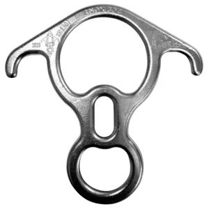 Freio 8 De Resgate Com Orelhas De Aco Inox 50Kn