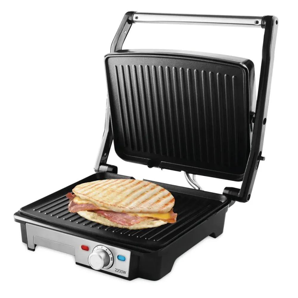 Grelha PR2000 com placas antiaderentes
