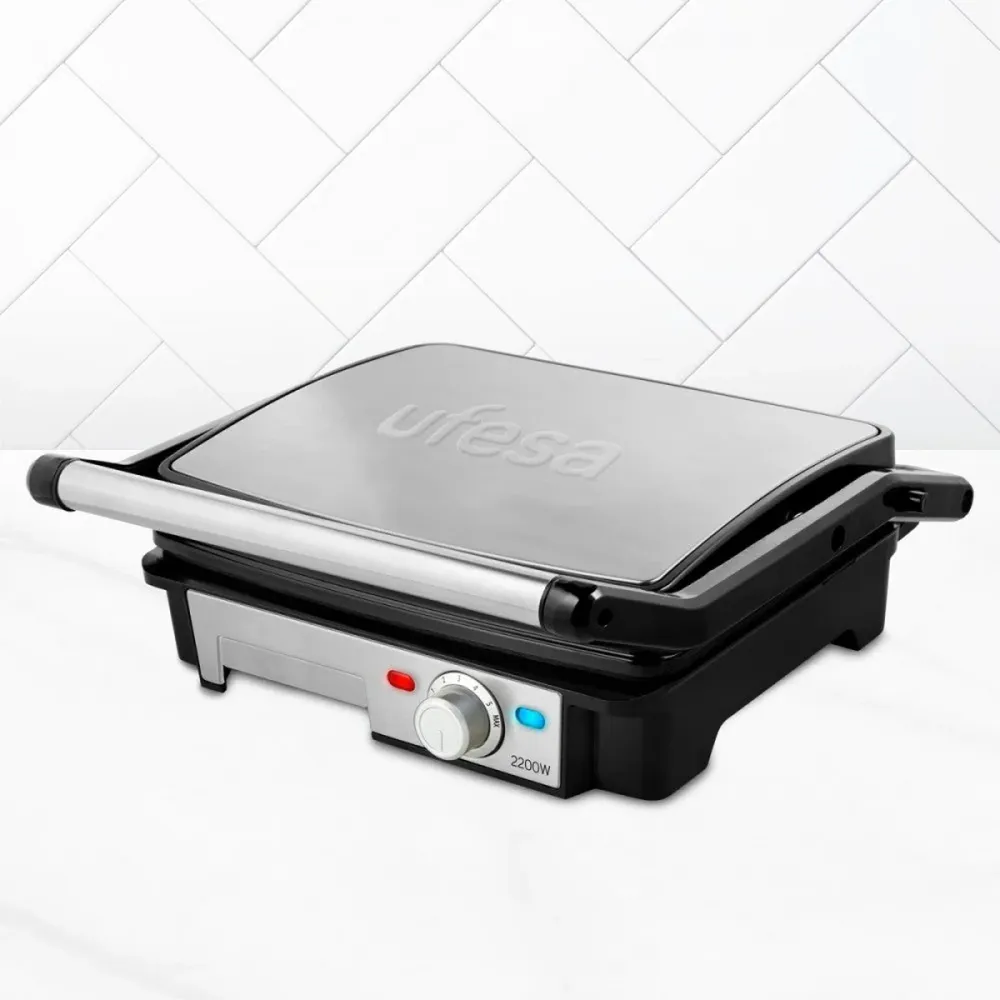 Grelha PR2000 com placas antiaderentes