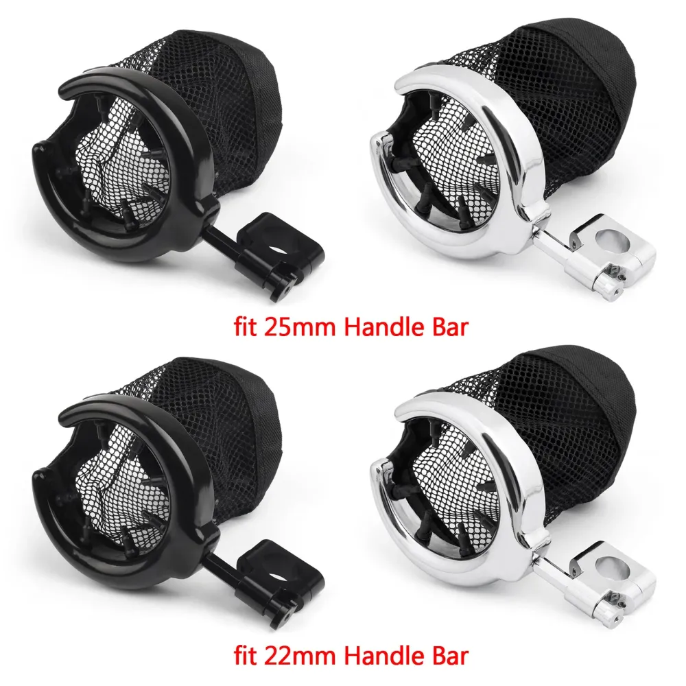 Suporte de copo de 22 mm/25mm de copo universal de motocicleta FIT HARLEY GENERIC