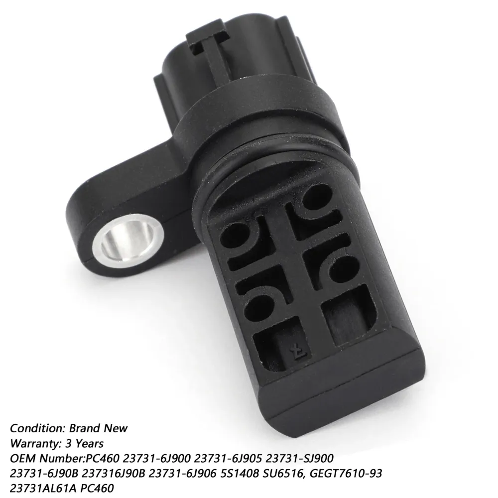 Um sensor de árvore de cames 23731-6J90B ONE 23731-4M506 Sensor do eixo de manivela se encaixa nissan genérico