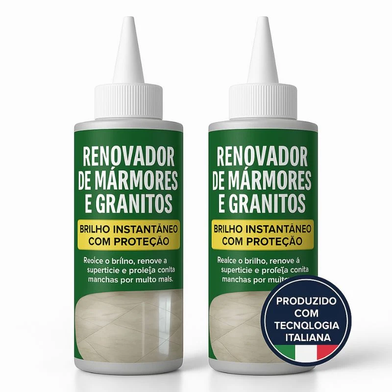 Kit Renovador e Protetor de Mármore Granito e Porcelanato
