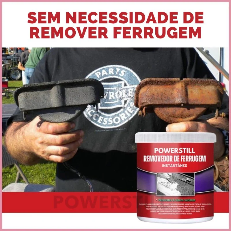 Removedor de Ferrugem Instantâneo 300g - Até 10 Anos de Proteção