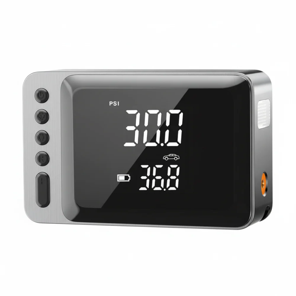 Arrancador Automático Portátil Compressor de Ar Bateria Externa