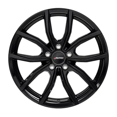 Janta Aliaj Autec Vidron 7.5x18, Negru Polisat, Compatibila cu Golf VII si VIII