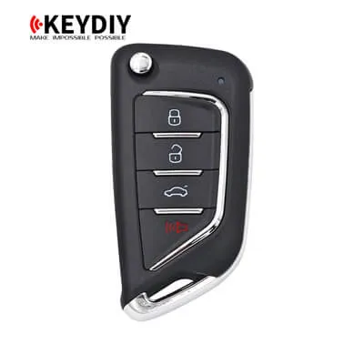 KeyDiy KD Controle Remoto Universal Série NB Tipo Faca Com 4Botões NB21-4