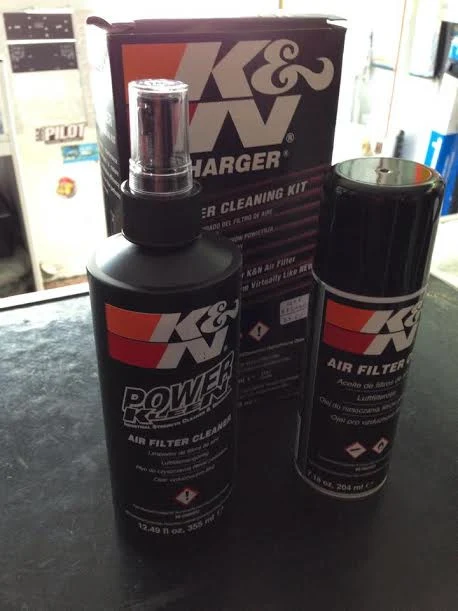 Kit limpeza de filtros de ar K&N