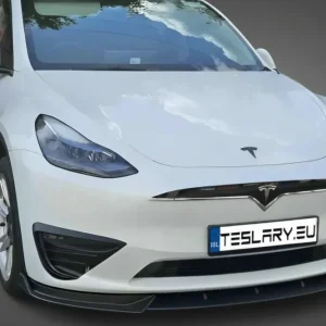 Tesla Modelo 3/Y Real Plástico Front Grill (Tesla X Style) com logotipo