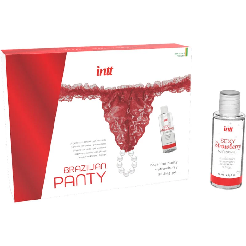 Intt Releases Calç Vermelha Brasileira Com Pérolas e Gel Lubrificante 50 Ml