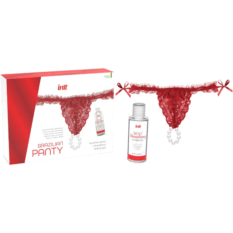 Intt Releases Calç Vermelha Brasileira Com Pérolas e Gel Lubrificante 50 Ml