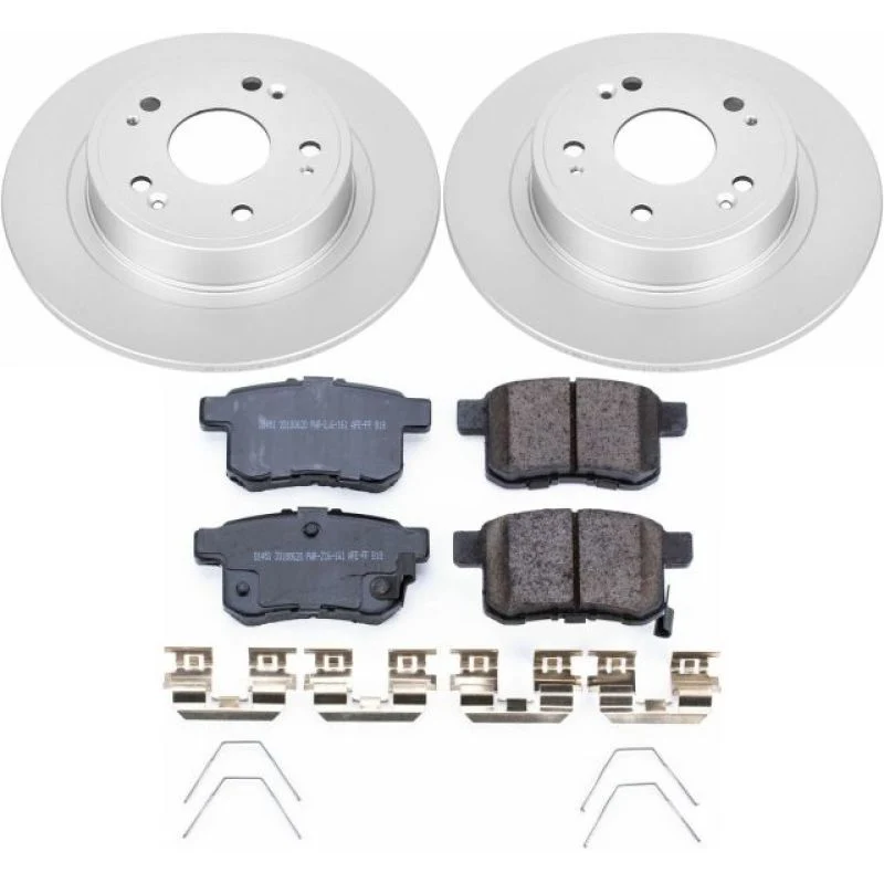 Power Stop 11-14 Acura TSX Traseiro Z17 Evolution Geomet Coated Brake Kit