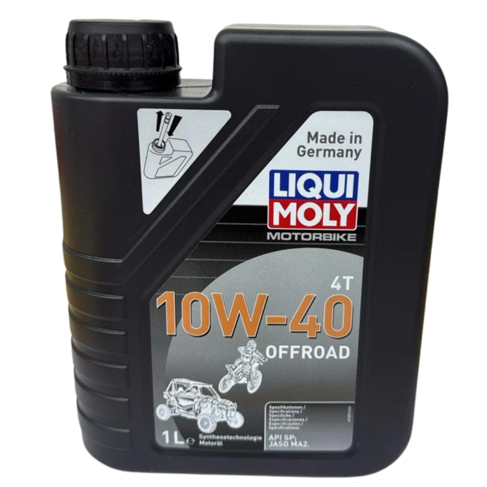 Óleo de motor LIQUI MOLY HC Sintético 4T 10W-40 Off-Road - Frasco
