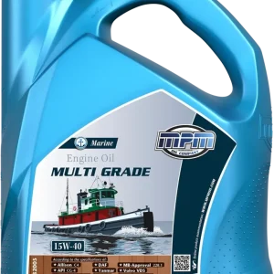 Óleo de motor marítimo MPM multigrau 15W-40 HPE 5 litros