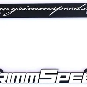 GrimmSpeed License Plate Frame (Pair)