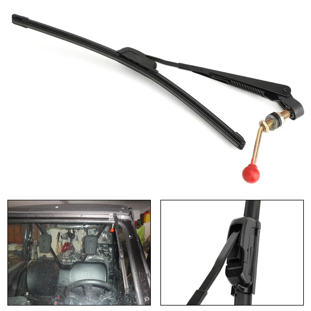 UTV Manual Manual Operado à Mão do Windshield Wiper Borracha Blade para Can AM Polaris Ranger genérico