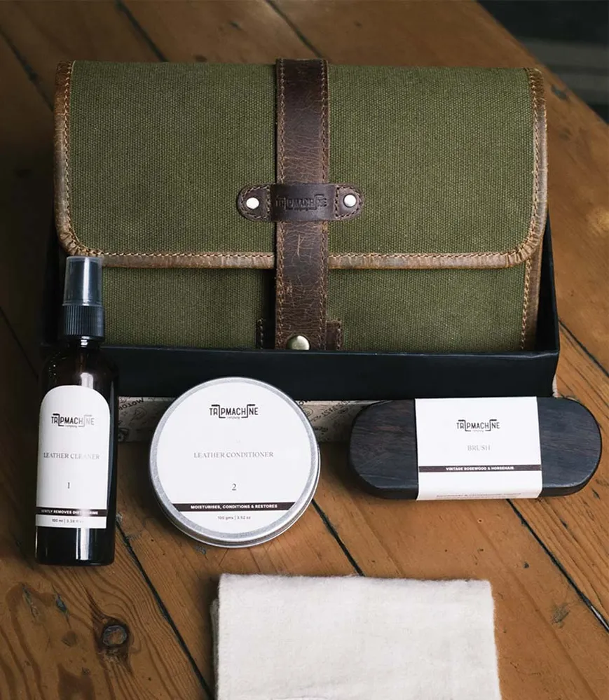 Trip Machine Leather Care Kit