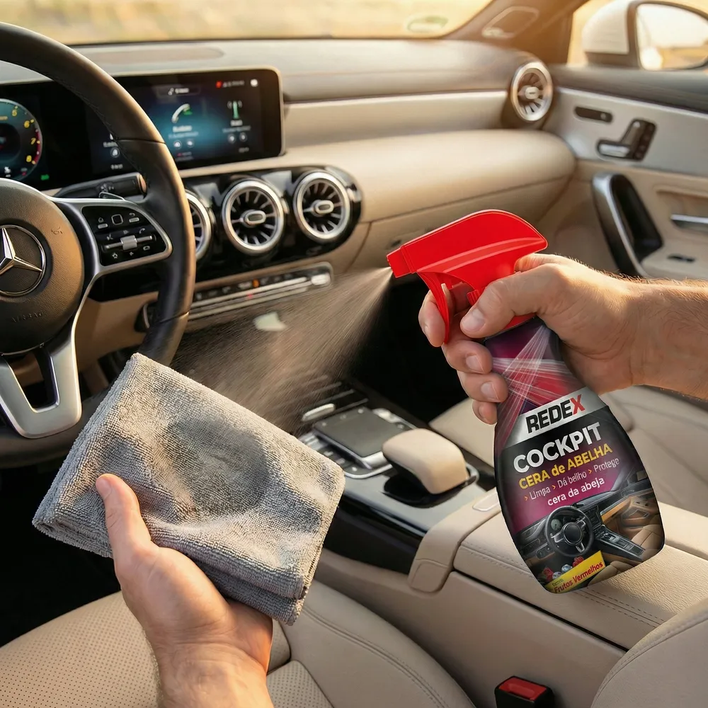 Redex Cockpit Cera de Abelha 500ml — Frutos Vermelhos