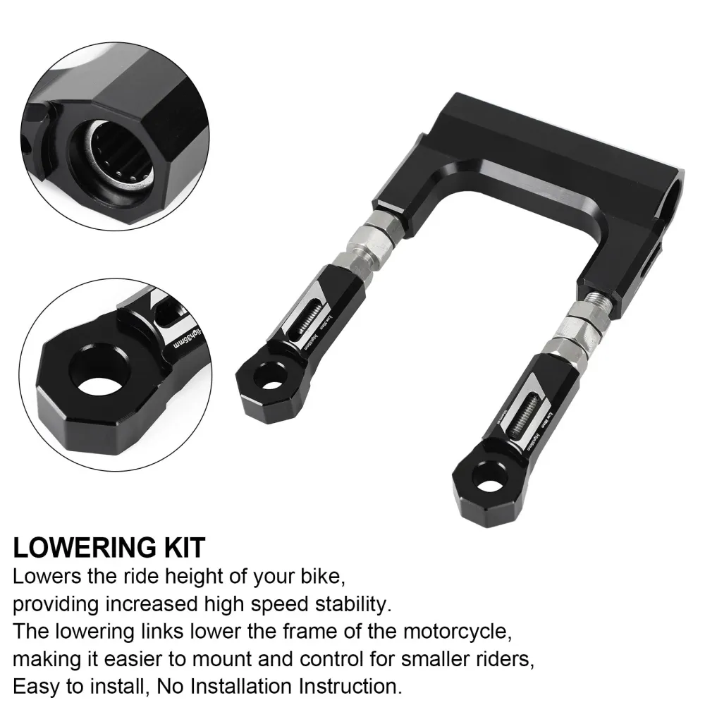 Kit de links de abaixamento da suspensão traseira FIT BMW S1000R 2014-2016 S1000RR 2010-2013