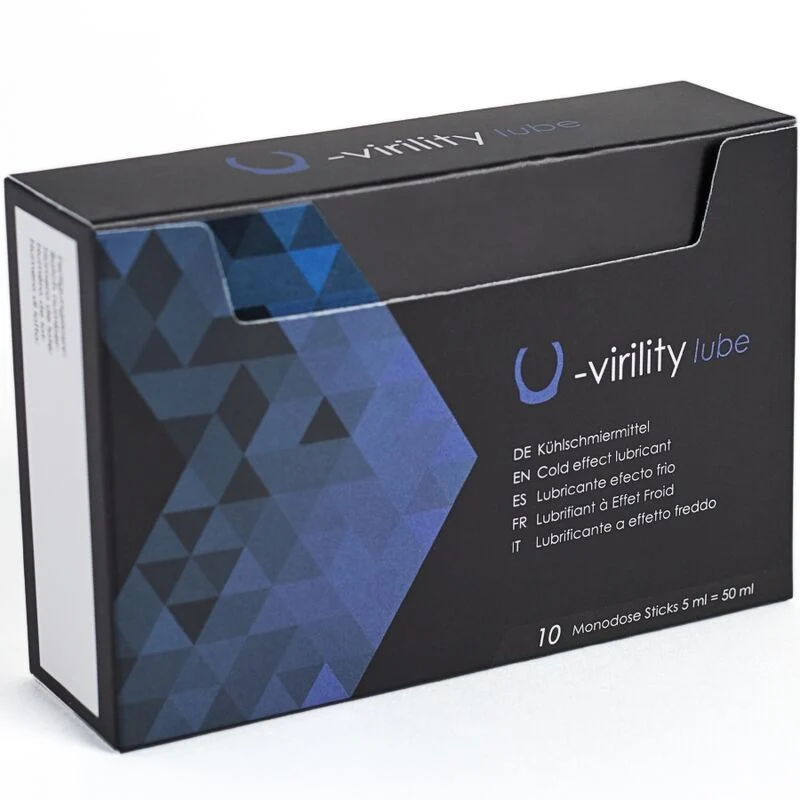 U-Virility Lube Lubrificante Efeito Frio 10x5ml