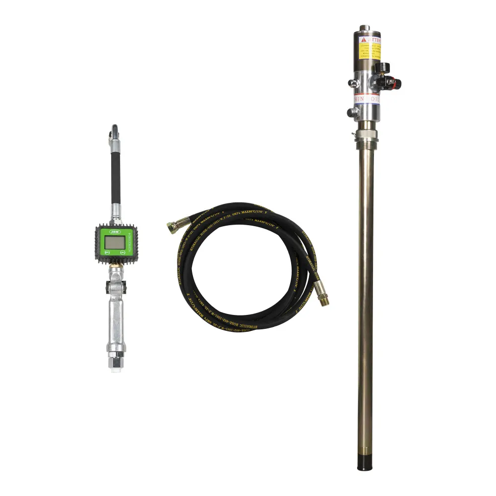 KIT DI POMPA DELL'OLIO + TUBO + PISTOLA EROGAZIONE OLIO DIGITALE 50935 JBM