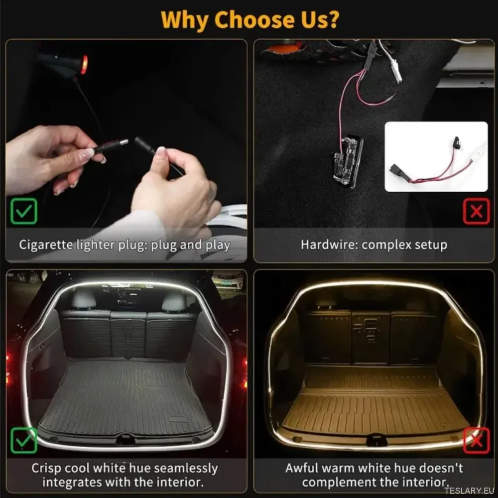 Tesla Modelo 3/Y traseiro traseiro LED LED LED brilhante LED LUZ
