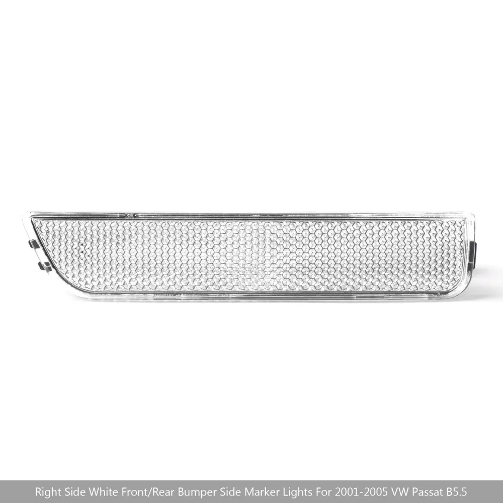 Luzes laterais de pára-choque dianteiro branco direito para 2001-2005 VW Passat B5.5 genérico