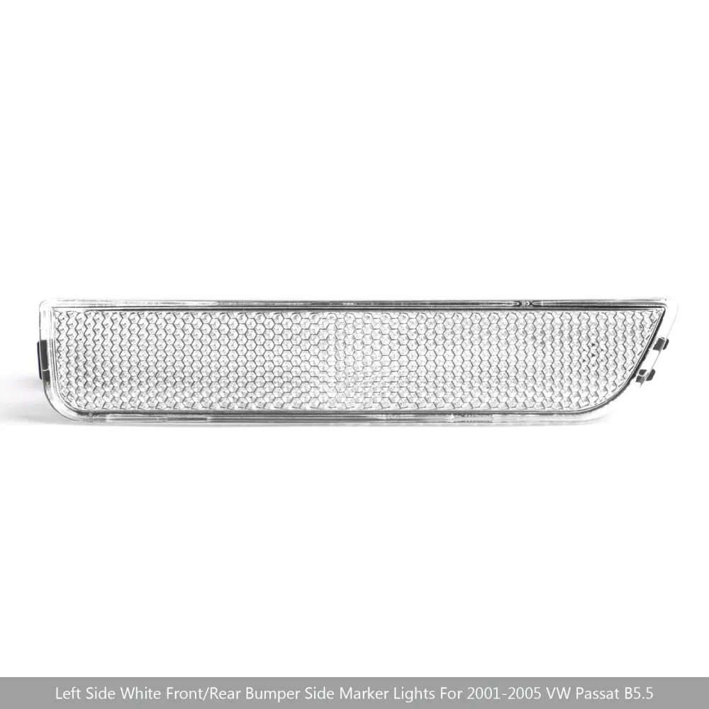 Luzes laterais de pára-choque dianteiro branco esquerdo para 2001-2005 VW Passat B5.5 genérico