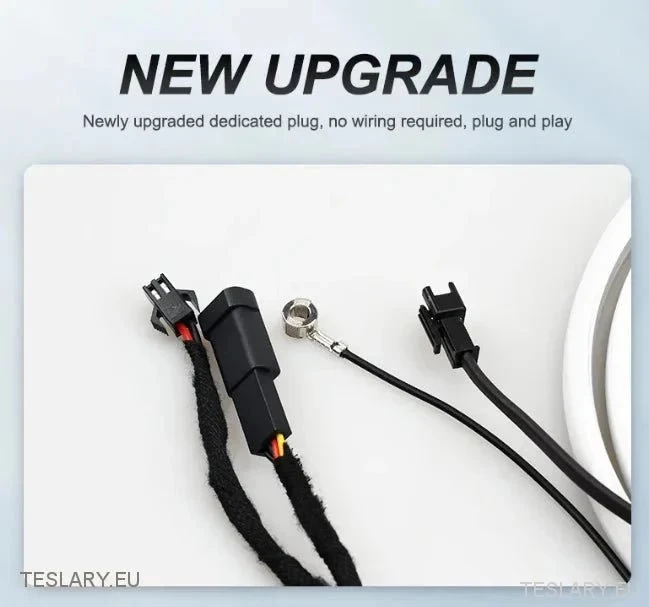 Tesla Modelo 3/Y Front Fruk LED LUZ BRANCA BRILHA
