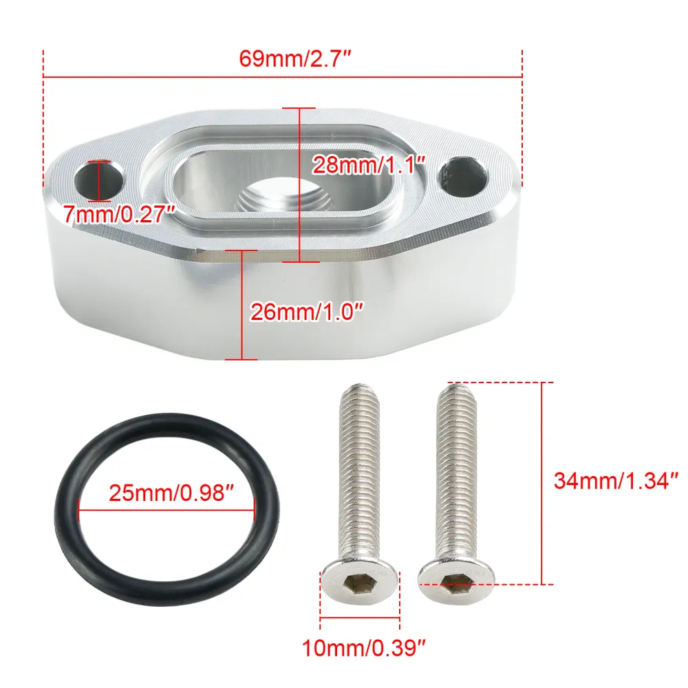 Adaptador de realocação do sensor de pressão do petróleo 551534 para LS LQ L92 L99 L33 LR4