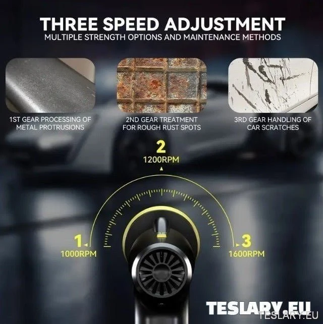 4 em 1 Multi -Gear portátil Mini Máquina de Polimento de Carros Sem Minússimo para Tesla, Byd, Mg & More
