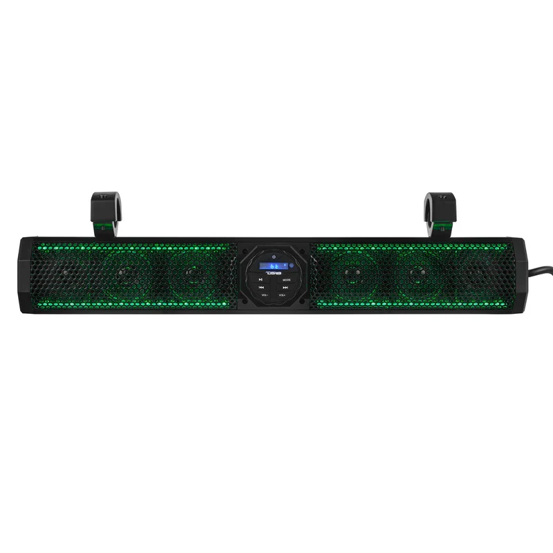 SB26BTXRGB 26" Marine Amplified Soundbar Bluetooth USB & RGB Lighting 6 Speakers 600 Watts