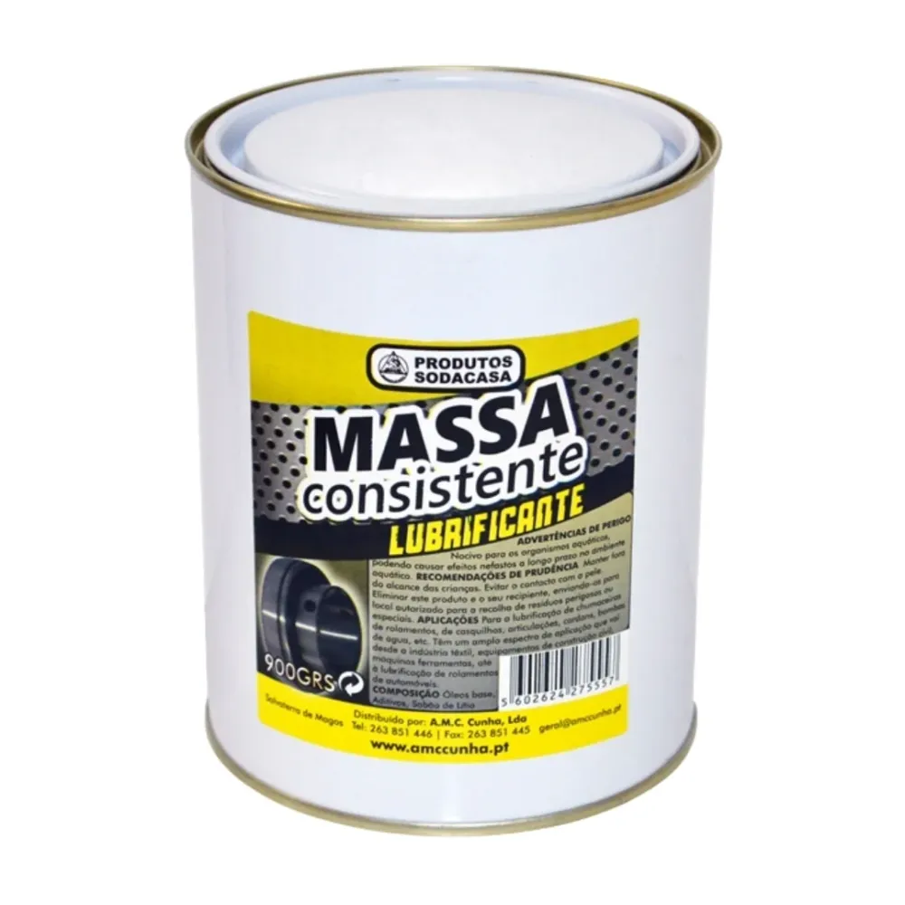 Massa Consistente Lata 900 gr