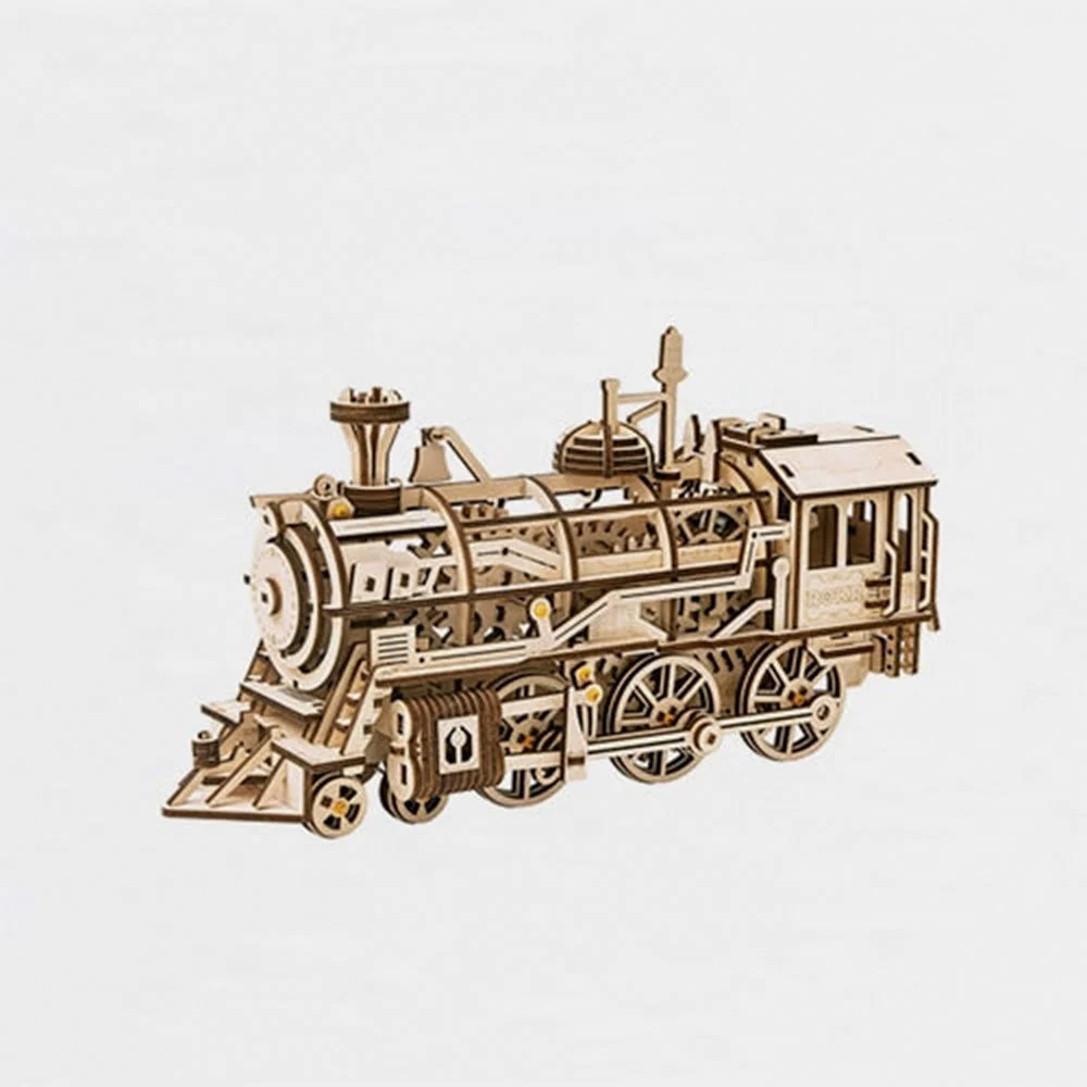 Locomotiva de madeira Robotime
