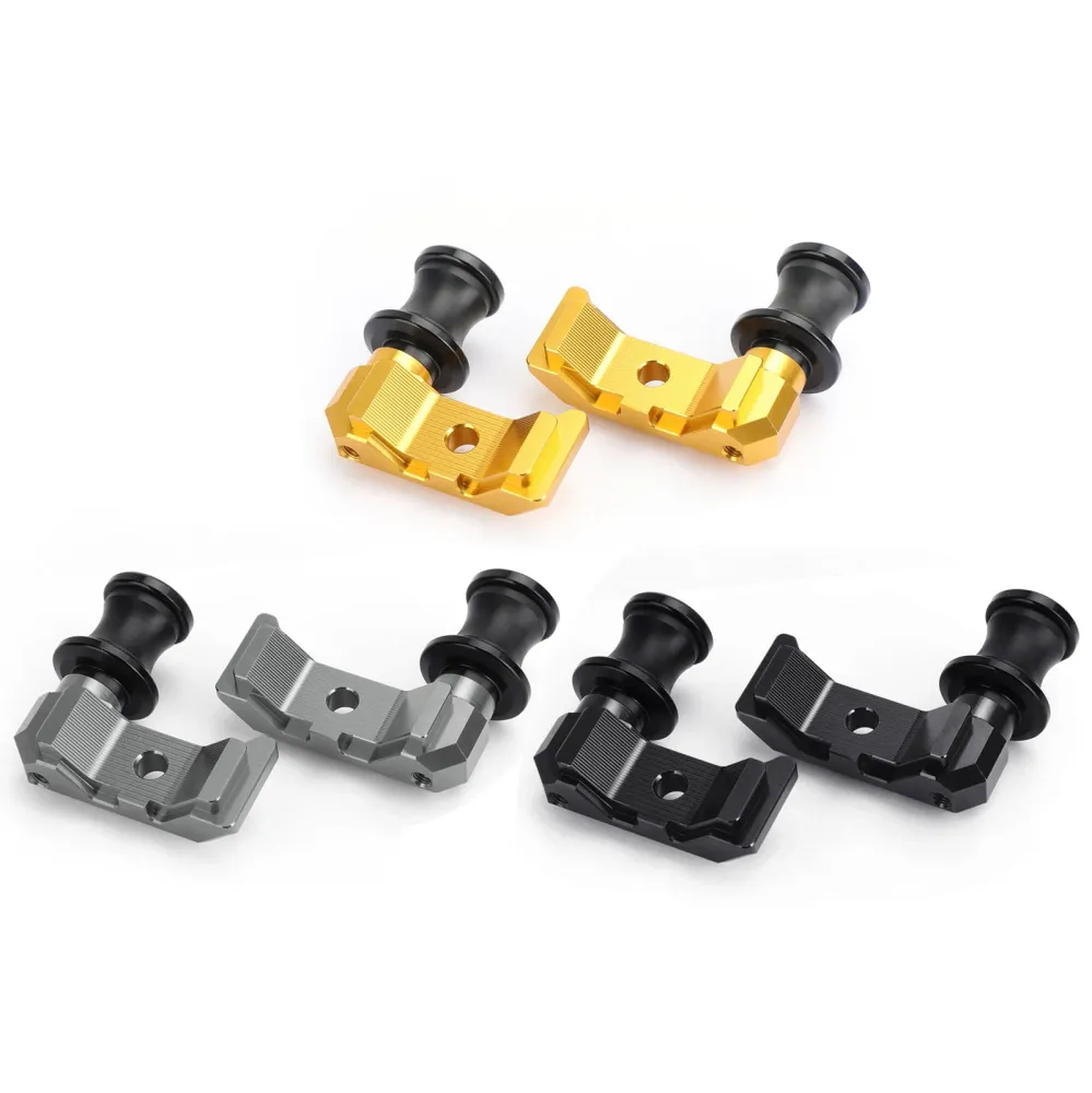 Bloco de ajustador de cadeia CNC com slider de spools swingarm para Yamaha MT-07 FZ-07 14-18 genérico