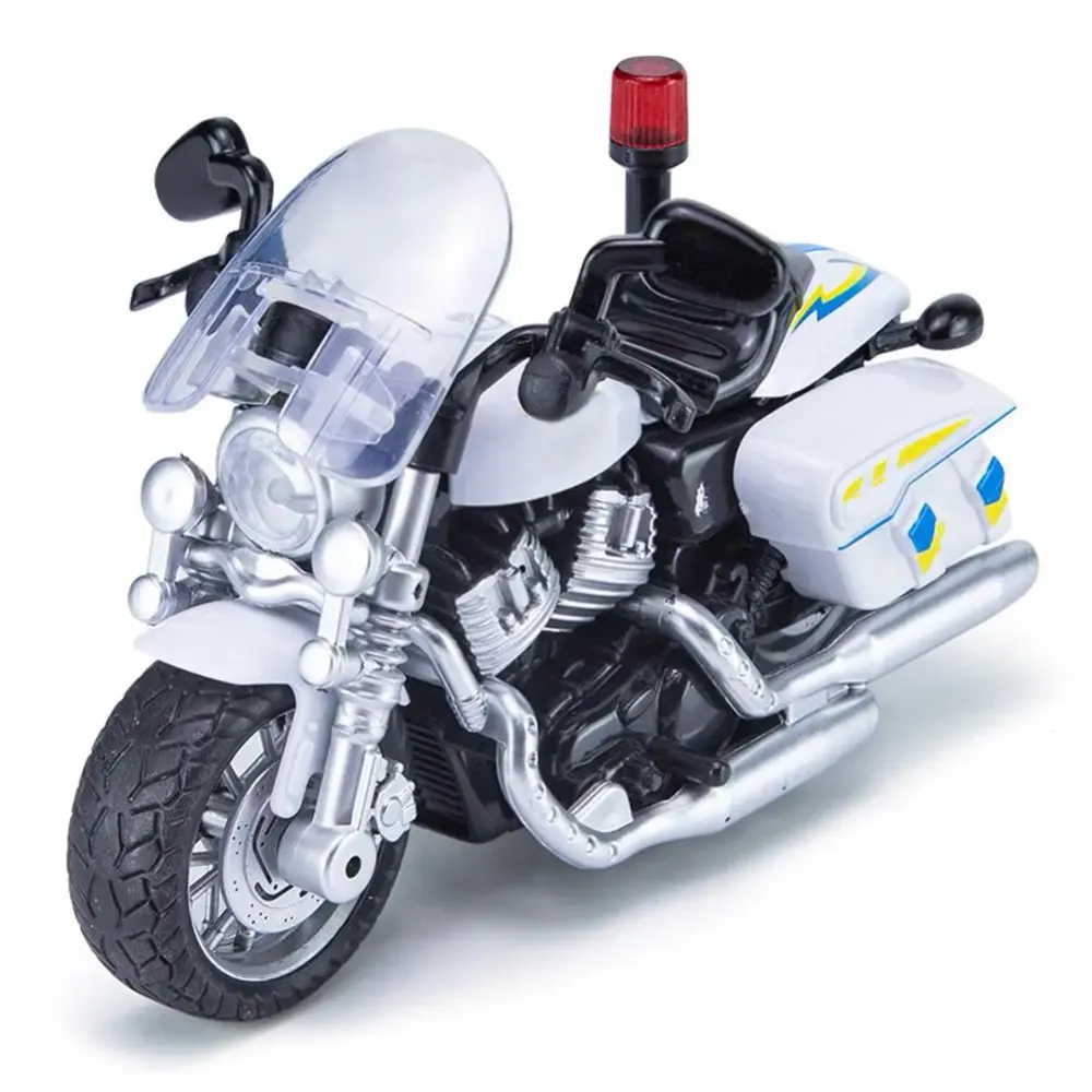 1/18 ESCALA LIGA MOTOCICLETA MODELO PUXAR COM LUZ E SONORA PARA MENINOS - PRESENTES DE ANIVERSÁRIO & HOME DECOR