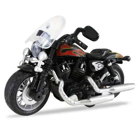 MINIATURA DE MOTO CUSTOM ESTILO HARLEY DAVIDSON