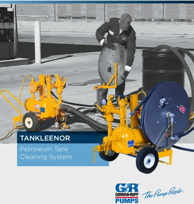 Tankleenor (Unit 608) Limpieza de Tanques de Combustibles GORMAN RUPP