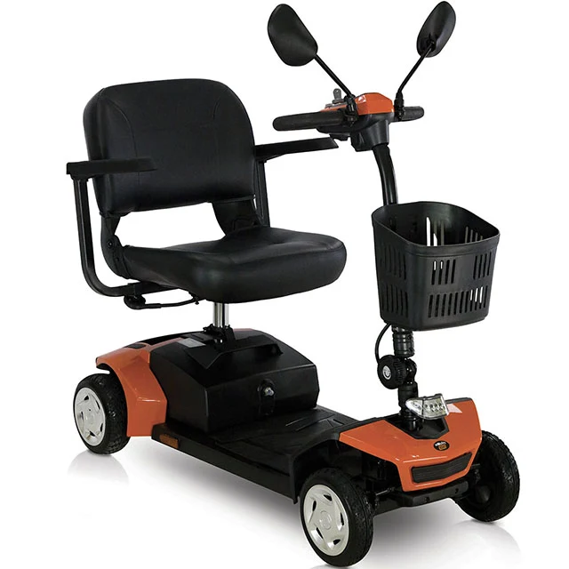 Scooter Elétrica com Assento Giratório e Bateria Removível