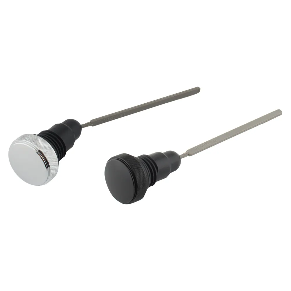 0710-0153 Oil Dipstick Tank Cap Plug FXD Dyna 2006-2017 Black