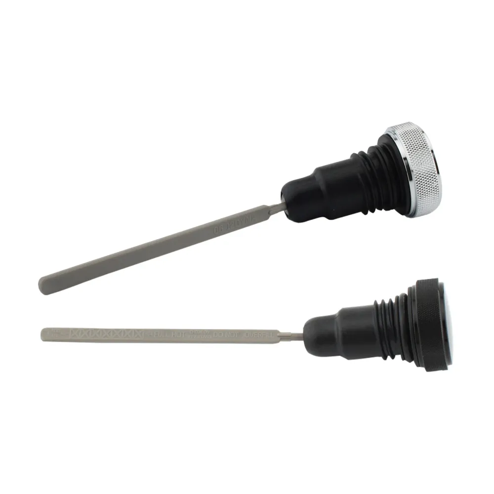 0710-0153 Oil Dipstick Tank Cap Plug FXD Dyna 2006-2017 Black