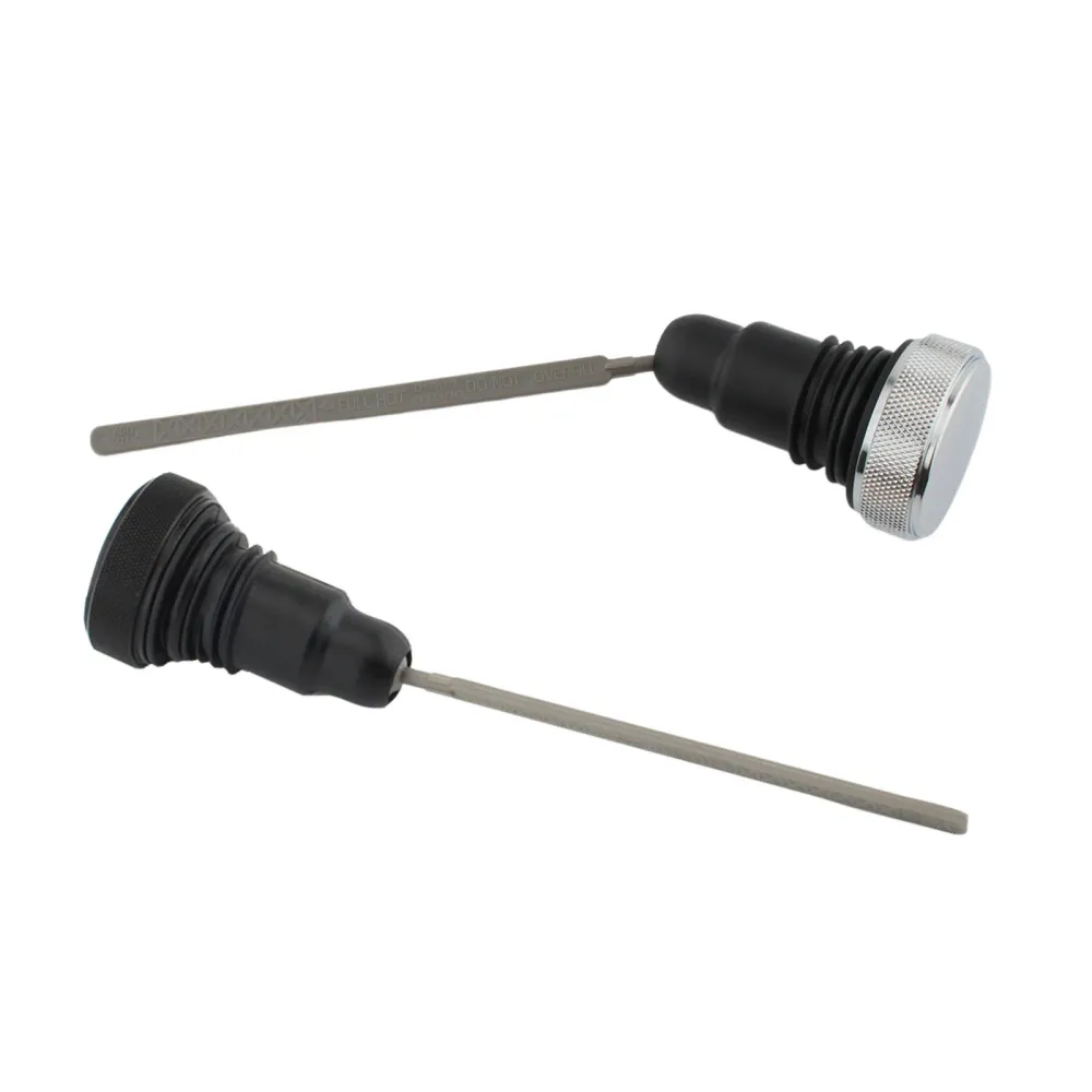 0710-0153 Oil Dipstick Tank Cap Plug FXD Dyna 2006-2017 Black